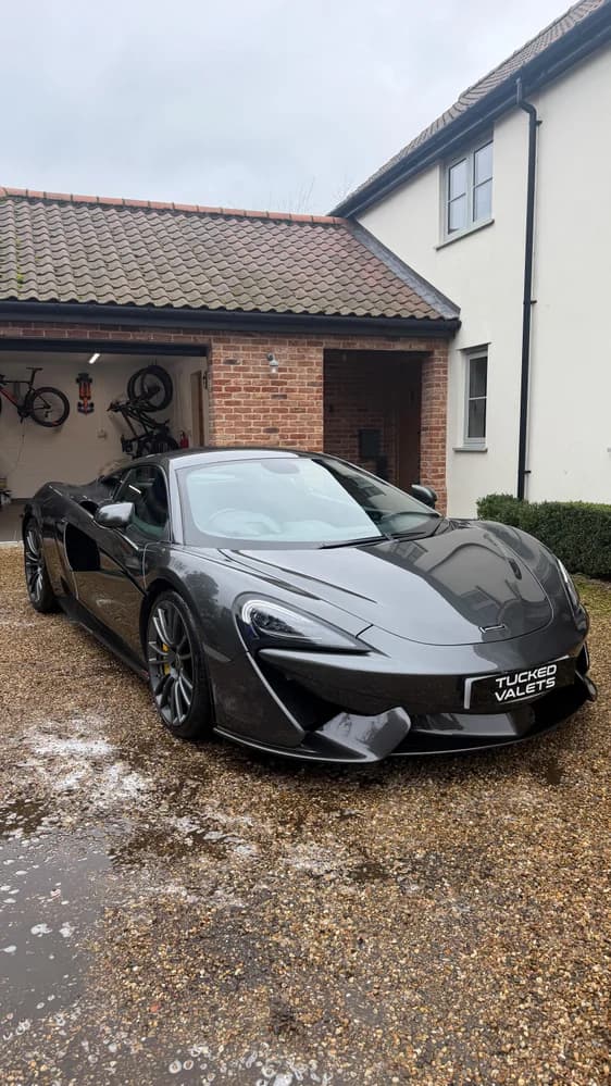 McLaren 570S prepared for sale by Tucked Valets